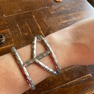 Lucky Brand Peace Cuff Bracelet